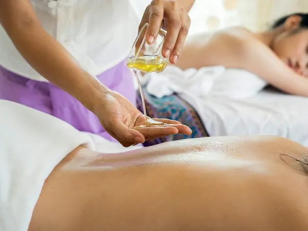 Massage therapy session at Jordan Sample (Demo 3), Miami (demo stock photo)
